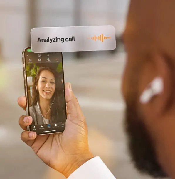An ongoing RingCentral video call between coworkers