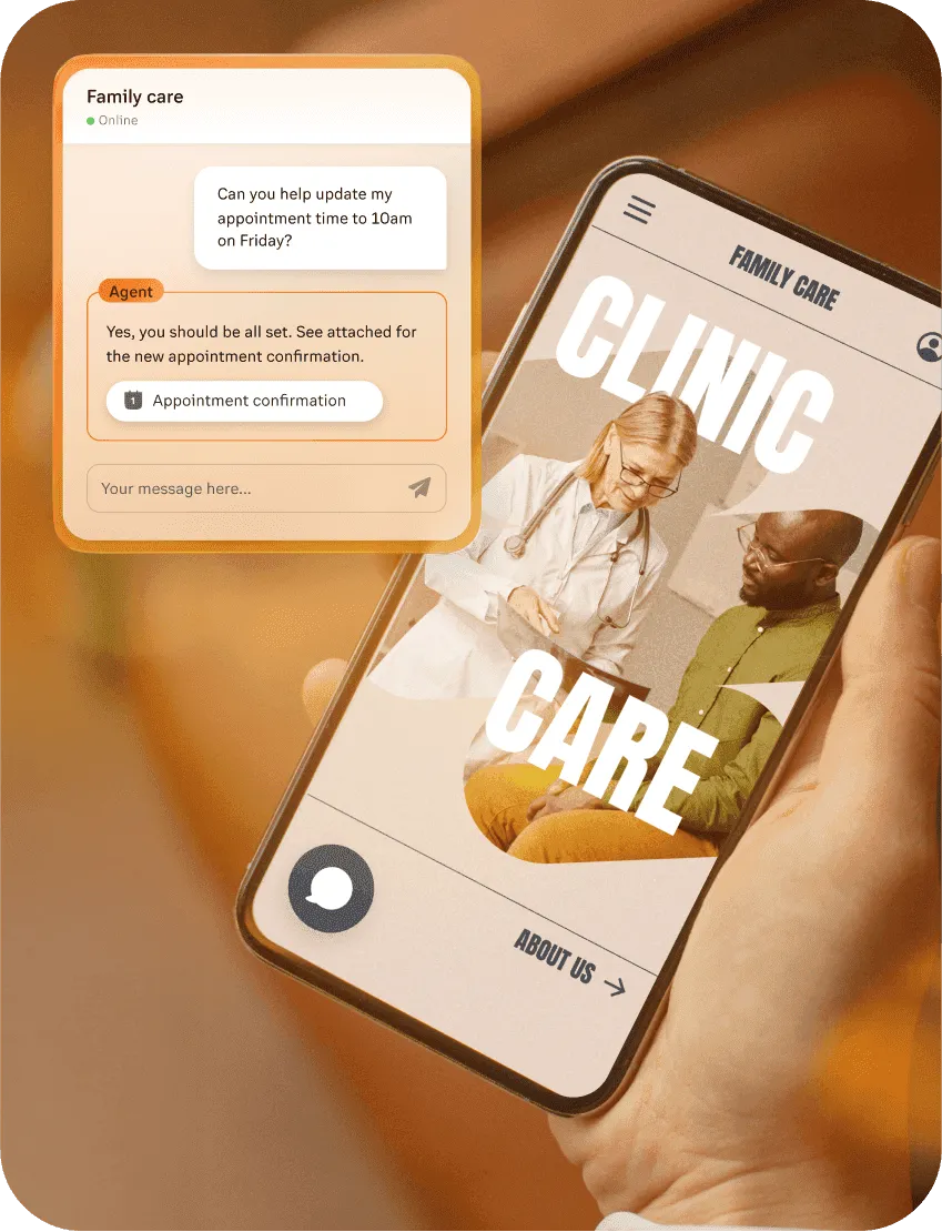 Profile of an AI chatbot