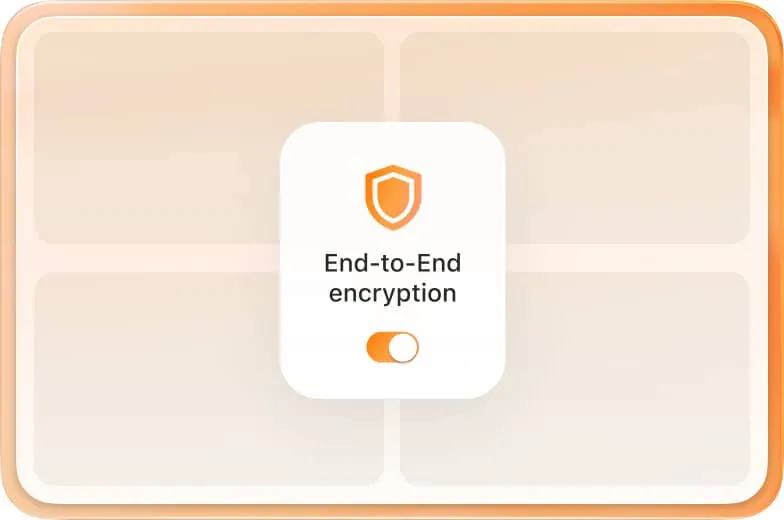 End-to-end encryption feature on RingCentral Rooms