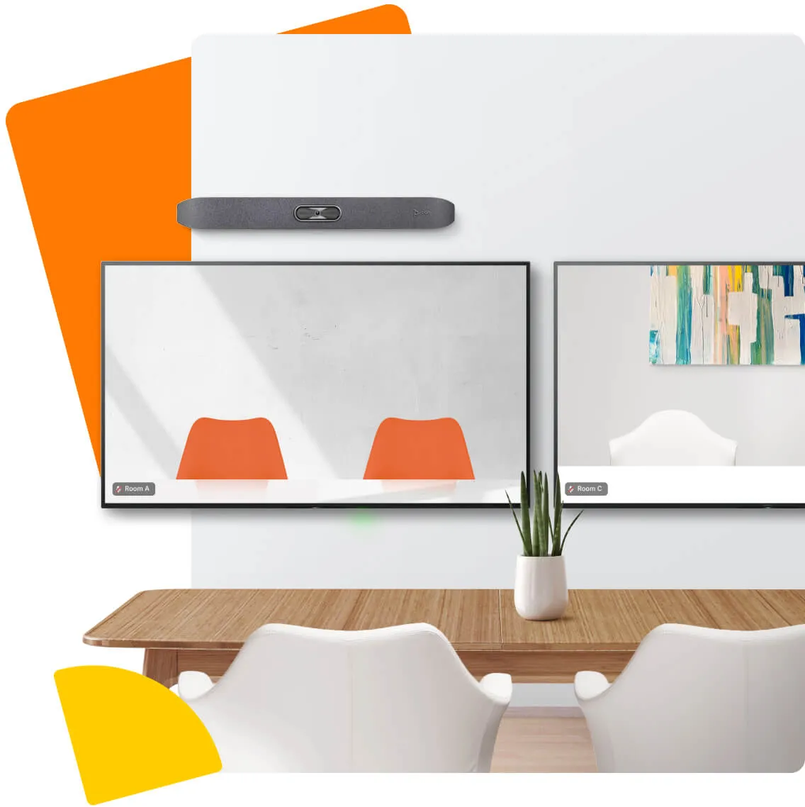 Existing video conferencing equipment connected via RingCentral Room Connector