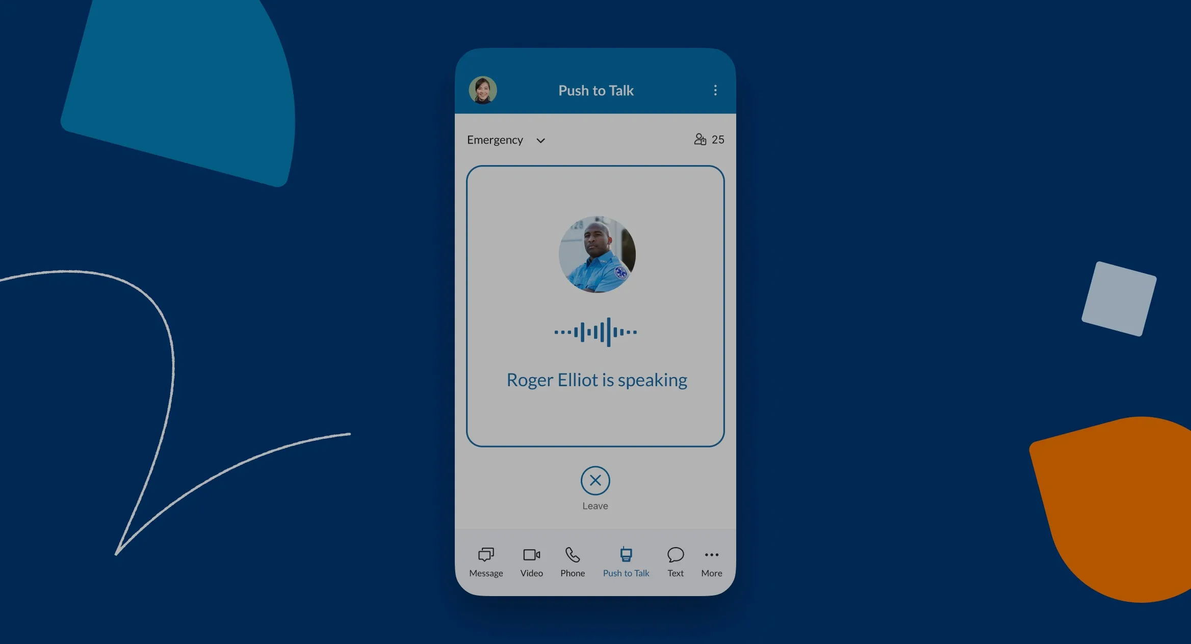 Play Video: RingCentral's Push to Talk feature