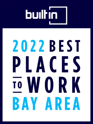 Built In SF: 2022 Best Places to Work in the Bay Area logo