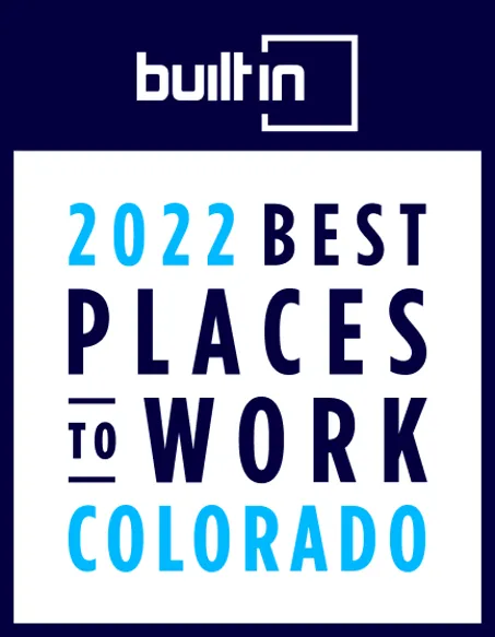 Built in Colorado: 2022 Best Places to Work logo